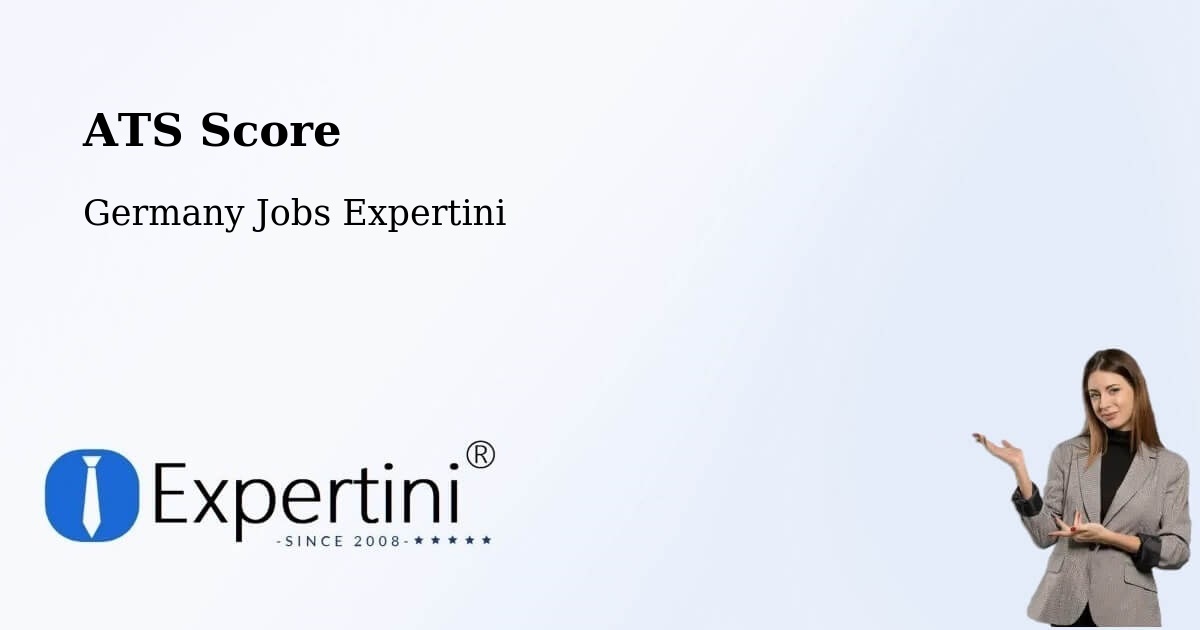 Resume ATS Score & Job Description Match Tool – Sehnde - Germany Jobs Expertini